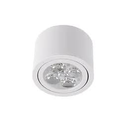 Світильник тубус стельовий для ванної Brille LED-321/5x1W WW WH 32-279 - мініатюра 4