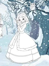 Книжка з наліпками. Книга Принцеси - мініатюра 6
