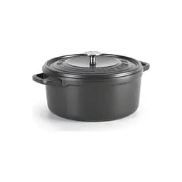 Каструля з кришкою GreenPan Featherweights 26 см 5,3 л з керамічним покриттям чорний (CC004829-001) - мініатюра 3