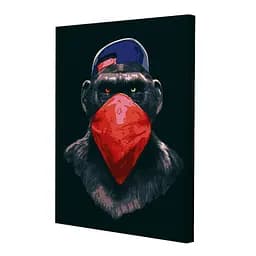 Комплект картин за номерами Riviera Blanca Gangster Monkey (ITR-099) 3 шт в наборі - мініатюра 2