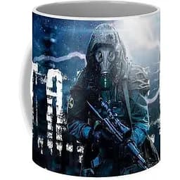 Кухоль GeekLand Сталкер S.t.a.l.k.e.r. 2 ST.02.21 330 мл білий