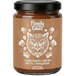 Шоколадно-кофейная паста Family Choc с фундуком 400 г 