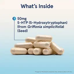 Гідроксітриптофан Jarrow Formulas 5-HTP 50 мг 90 капсул - мініатюра 5