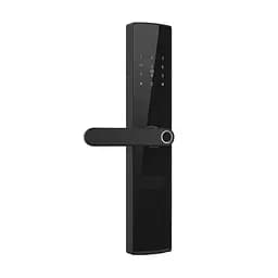 Замок біометричний автономний Trinix TRL-5404BTF Black L/R з Bluetooth, зчитувачем відбитків пальців і карт Mifare (65-00084) - мініатюра 2