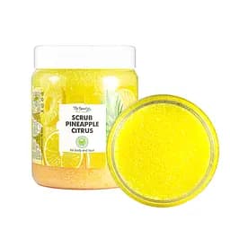 Скраб для лица и тела Top Beauty Pineapple Citrus с ароматом ананас-цитрус и кокосовым маслом 250 мл