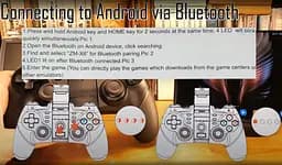 Геймпад Bluetooth джойстик для смартфона RATAN ZMX6 PC/PS3/Android Black - мініатюра 5