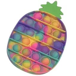 Сенсорна іграшка Pop it ананас різнокольоровий