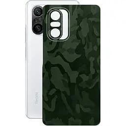 Захисна плівка StatusSKIN для Xiaomi Redmi K40 2021 Корпус Вініл Камуфляж зелений
