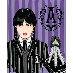 Картина за номерами Santi Wednesday and Thing 40х50 см (954417)