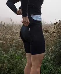 Велошорти жіночі POC Ultimate VPDs Bib Shorts XS Чорний-Білий - мініатюра 4