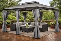 Павільйон садовий Garden Line Orion grey