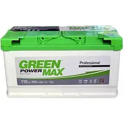 Акумулятор Green Power Max 6СТ-110Ah (+/-) 950A (EN)