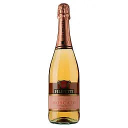 Вино игристое Filipetti Perlino Moscato Rosato 6.5% 0.75 л (8000018937576)