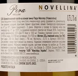Фраголіно Novellina Pera Mellow, біле, солодке, 7%, 0,75 л - мініатюра 3