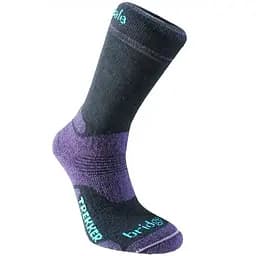 Носки Bridgedale Woolfusion Trekker Wmns Black/Purple S (1053-610644.016.S)