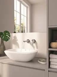 Змішувач для умивальника на два отвори S-Size Grohe Eurosmart New 29337003 Хром - мініатюра 5