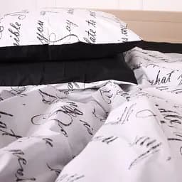 Наволочка MirSon Ranforce Elite 17-4835 Balduccio 50х50 см чорно-біла (2200009577048)