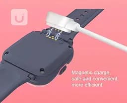 Дитячий розумний смарт годинник Lemfo K07 для дітей з 4G LTE, SIM картою, відеодзвінками, GPS / Wi-Fi / LBS, прослуховуванням, геозоною та кнопкою SOS Синій - мініатюра 10