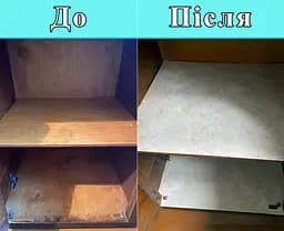 Вінілова 3Д наклейка на холодильник Піщаний Камінь плівка ПВХ Текстура Бежевий 60х180 см Happy Pocket Z183880 - мініатюра 5