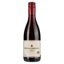 Вино Baron d'Arignac Rouge красное полусухое 12% 0.25 л (27279)