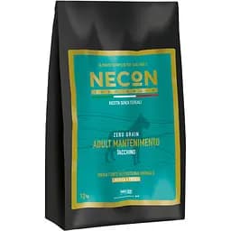 Сухий корм для собак всіх порід Necon Zero Grain Dog with Mant Turkey Pea and Horse Bean монопротеїновий з індичкою 12 кг