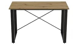 Письмовий стіл Ferrum-decor Драйв 750x1000x600 Чорний метал ДСП Дуб Артізан 16 мм (FRD-103092) - мініатюра 4