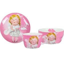 Столовый набор Lefard Love you more, розовый (924-700)