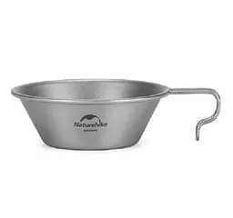 Титанова миска Naturehike NH21CJ010 450мл