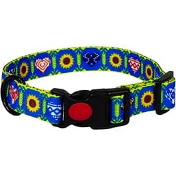 Нашийник для собак Lucky Pet Символіка капроновий 35-45х2.5 см