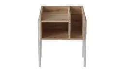 Тумба модульна Ferrum-decor Амелі 540x450x320 метал Білий ДСП Дуб Сан-Марино 16 мм (FRD-103012) - мініатюра 3