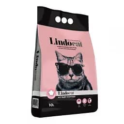 Бентонитовый наполнитель Lindocat My Baby Powder детская присыпка большая гранула 10 л