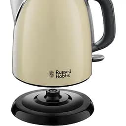 Електрочайник Russell Hobbs Colours Plus Mini 1 л бежево-чорний (24994-70) - мініатюра 2