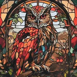 Алмазна мозаїка Strateg Погляд мудрості 30х30 см (DEEX16297)