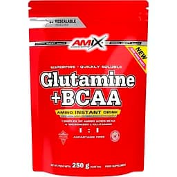 Амінокислоти Amix L-Glutamine BCAA манго 250 г