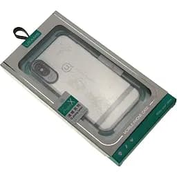 Чохол-накладка Usams Q-plating Series Apple iPhone X Silver - мініатюра 2