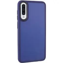 Чехол TPU+PC Lyon Frosted для Samsung Galaxy A50 (A505F) / A50s / A30s Navy Blue