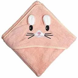 Дитячий рушник з капюшоном MGZ-0640(Peach) розмір 80х80 см