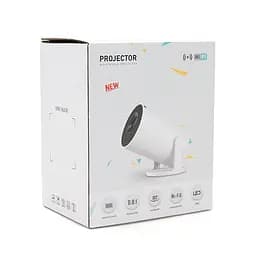 Смарт проєктор Voltronic HY300 PRO+ Android 14 720p 180 ANSI Wi-Fi 2.4+5G White Box - мініатюра 2