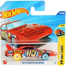 Базовая машинка Hot Wheels HW Art Cars 70 Plymouth Superbird красная (5785) HYX96-N521    