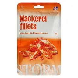 Скумбрія Storm філе бланшоване в томатному соусі 115 г
