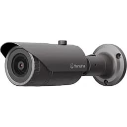 Камера Hanwha Samsung Techwin IP QNO-6012R, 2MP, Bullet, 2.8mm, f/2.0, IR20m, DC 12V/PoE, IP66, IK10 - мініатюра 2