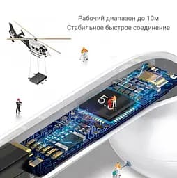 Бездротові сенсорні навушники i12 TWS - мініатюра 5