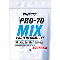 Протеїн Vansiton Pro-70 Strawberry 900 г