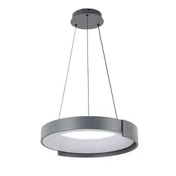 Люстра стельова LED Levistella 781P3167 (500) GY, 74W, 3000-6000K, сірий метал, сучасний стиль