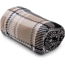 Плед Ardesto Fleece,160х130 см, клітинка коричнева (ART0703PB) - мініатюра 3