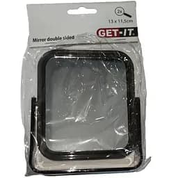 Дзеркало подвійне Get-It 13x11.5 см чорне (850650)