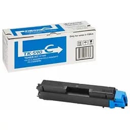 Тонер-картридж Kyocera TK-590C cyan (FS-C2026/2126/5250) (1T02KVCNL0)