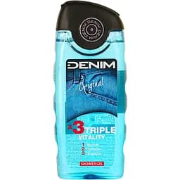 Гель для душу Denim Original Потрійна життєва сила, 250 мл