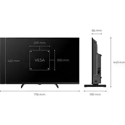 Телевізор Kivi F720Q 32'' QLED Full HD (32F720QB) [139369] - мініатюра 5
