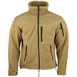 Флісова кофта Kombat UK Defender Tactical Fleece L Койот (1000-kb-dtf-coy-l)